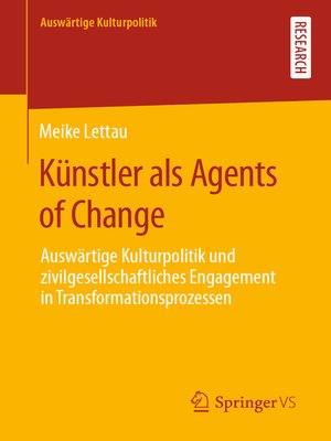 cover image of Künstler als Agents of Change